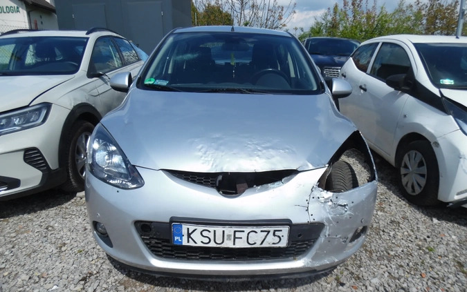 Mazda 2 cena 3900 przebieg: 95800, rok produkcji 2008 z Imielin małe 211